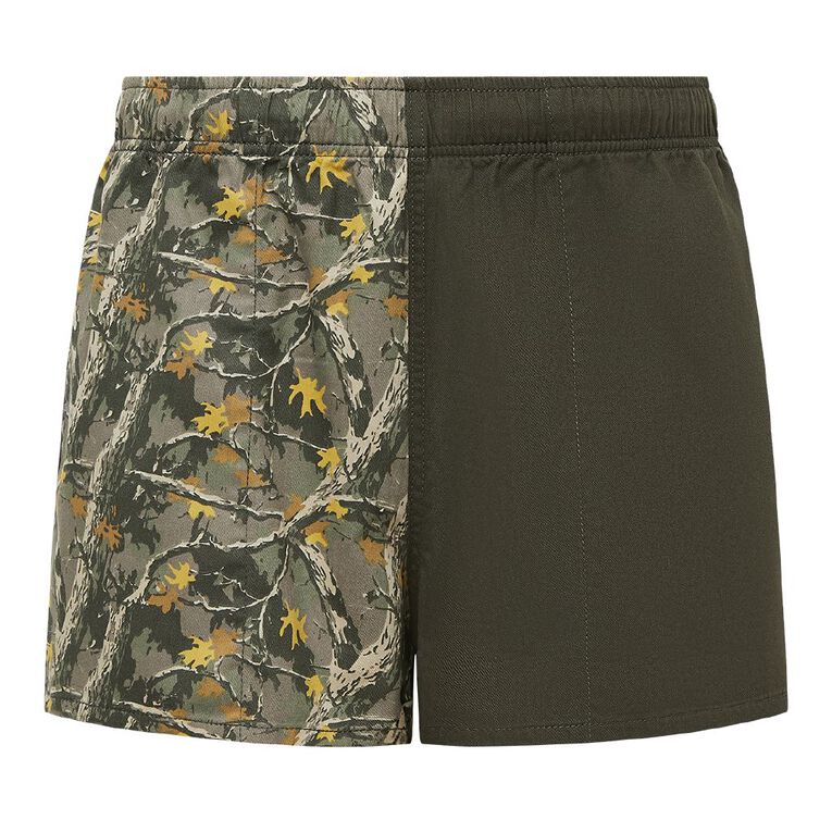 Back Country Adults' Spliced Rugger Shorts, Green Dark, hi-res