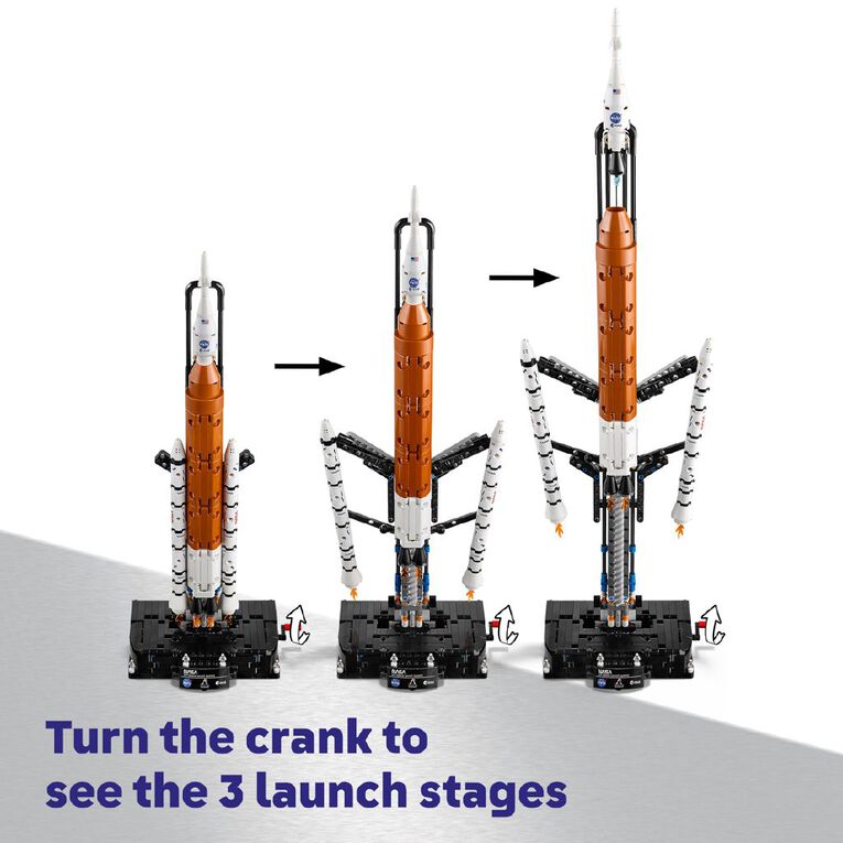 LEGO Technic NASA Artemis Space Launch System Rocket 42221, , hi-res
