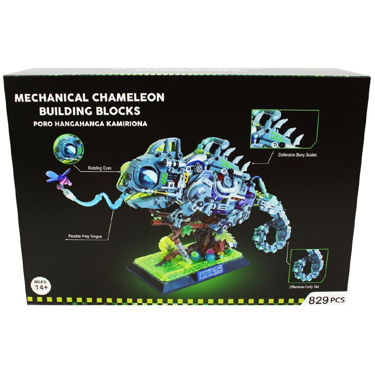 Building Block Mechanical Chameleon 829 Piece, , hi-res