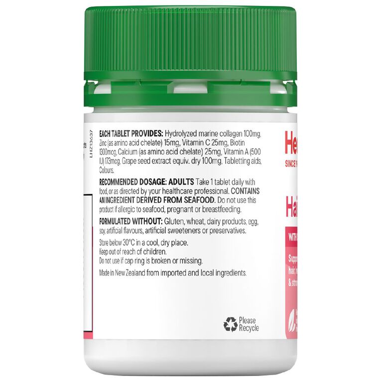 Healtheries Hair Skin & Nails 50 Tablets, , hi-res