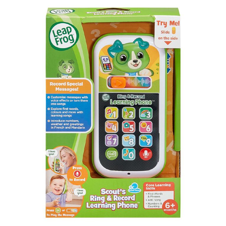 Leap Frog Scouts Ring & Record Learning Phone, , hi-res