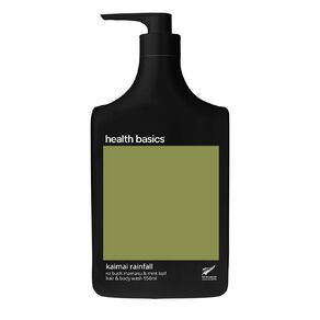 Health Basics Body Wash Kaimai Rainfall 2 In 1 950ml