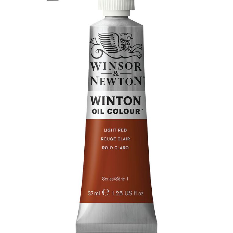 Winsor & Newton Winton Oil Paint 37ml Light Red Mid, , hi-res