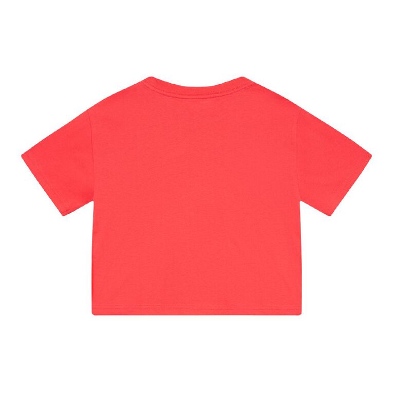 Young Original Short Sleeve Boxy Tee, Red Light, hi-res