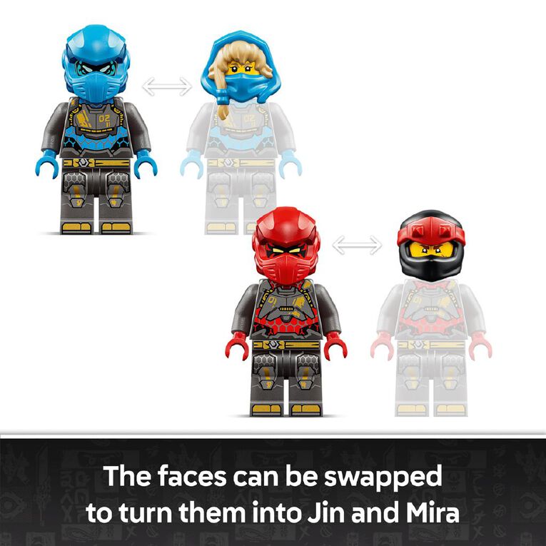 LEGO Ninjago Fire and Water Twin Mech 71870, , hi-res