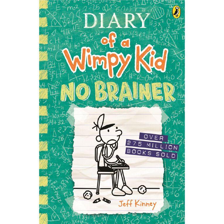 Wimpy Kid #18 No Brainer by Jeff Kinney, , hi-res