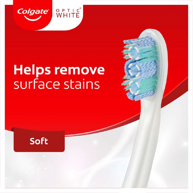 Colgate Optic White Sonic Toothbrush Soft, , hi-res