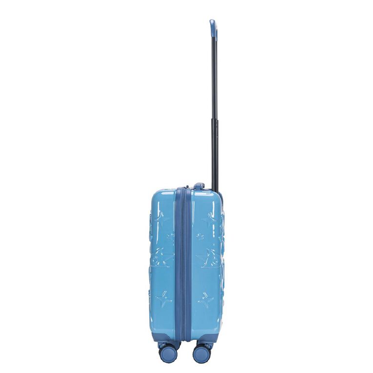 Wander Kids 52cm Embossed Suitcase Space Blue, , hi-res