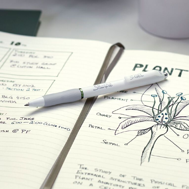 Sharpie S-Gel White 0.7mm Fashion 8 Pack, , hi-res