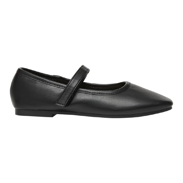 Young Original Senior Kids' Ballet Shoes, Black, hi-res