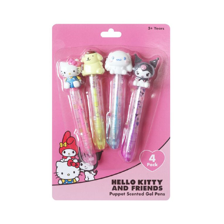 Hello Kitty Gel Pens 4 Pack, , hi-res