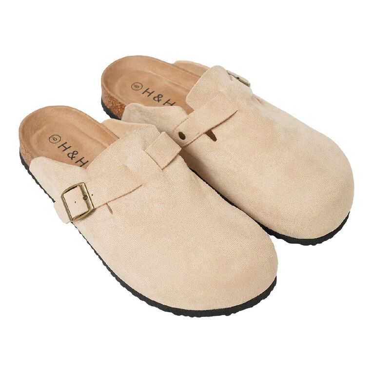 H&H Women's Kira Mule Sandals, Cream, hi-res