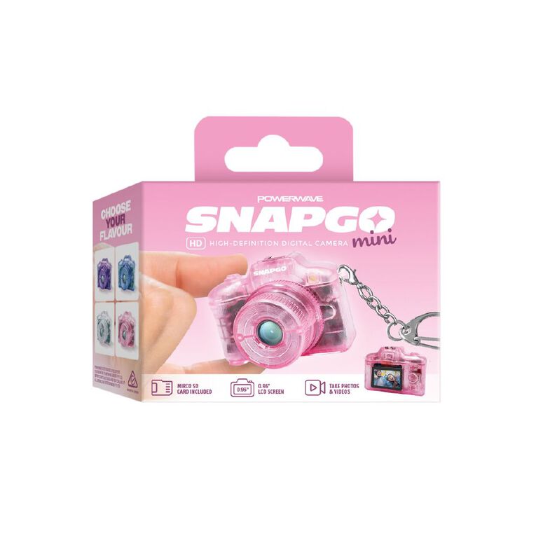 PowerWave SnapGo Mini Flamingo Pink, , hi-res