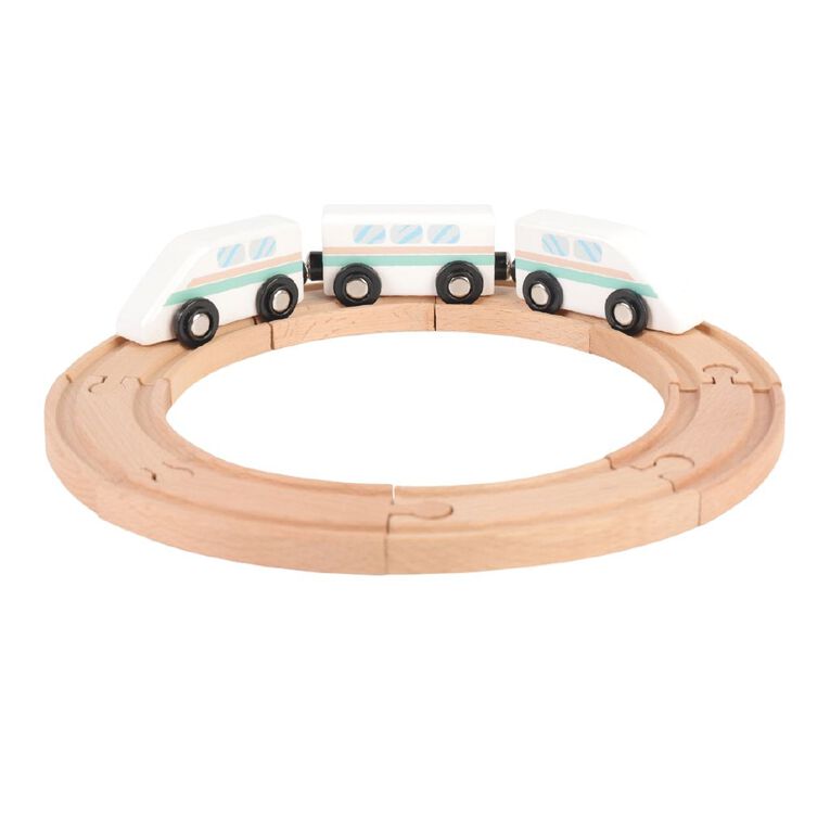 Play Studio Mini Wooden Train Set, , hi-res
