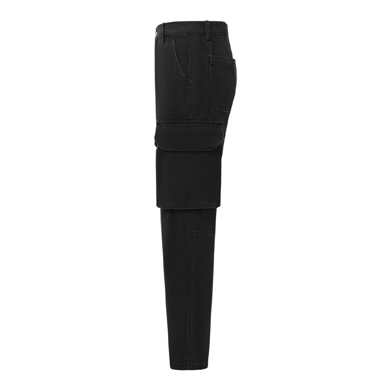 Garage Men's Relaxed Cargo Pants, Grey Dark, hi-res