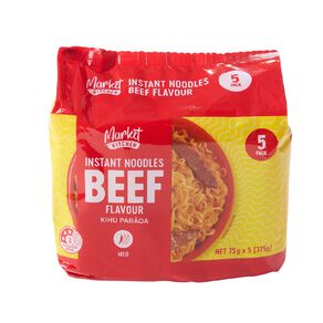 Market Kitchen Instant Noodles Spicy Beef 5 Pack