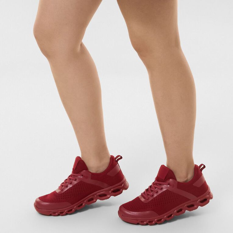 Active Intent Women's Nina Trainers, Burgundy, hi-res