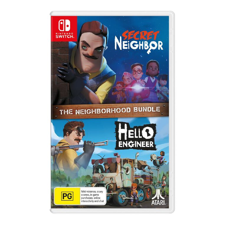 Nintendo Switch Secret Neighbor Hello Engineer Neighborhood Bundle, , hi-res