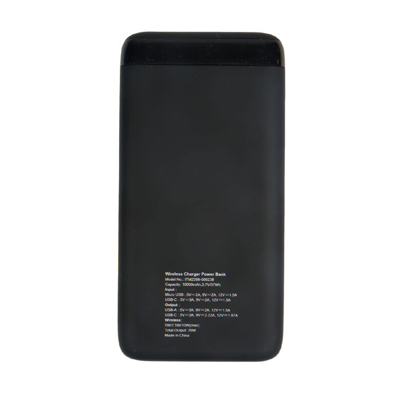 Tech.Inc 10000mAh High Density Wireless Power Bank, , hi-res