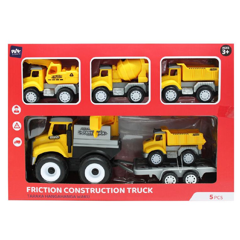 Play Studio Friction Construction Truck, , hi-res
