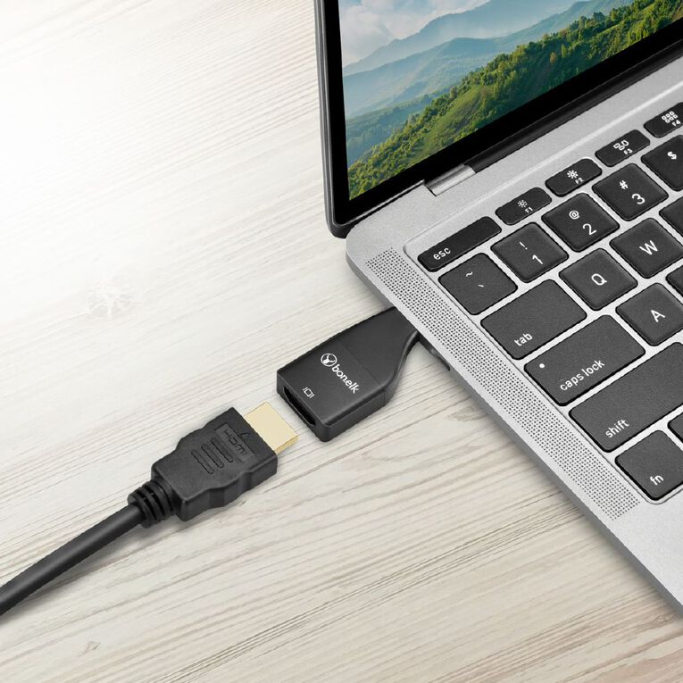 Bonelk USB-C to 4K HDMI Adapter Black Black, , hi-res