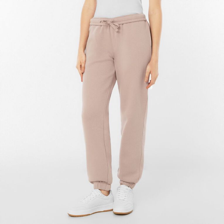 H&H Women's Essential Trackpants, Brown Light, hi-res