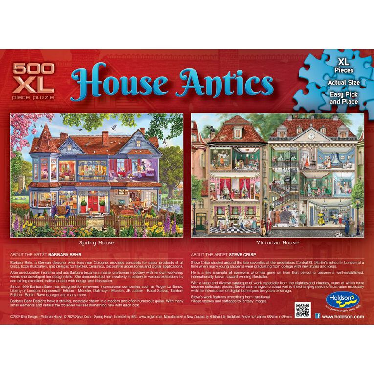 House Antics 500 Piece XL Puzzle Assorted, , hi-res