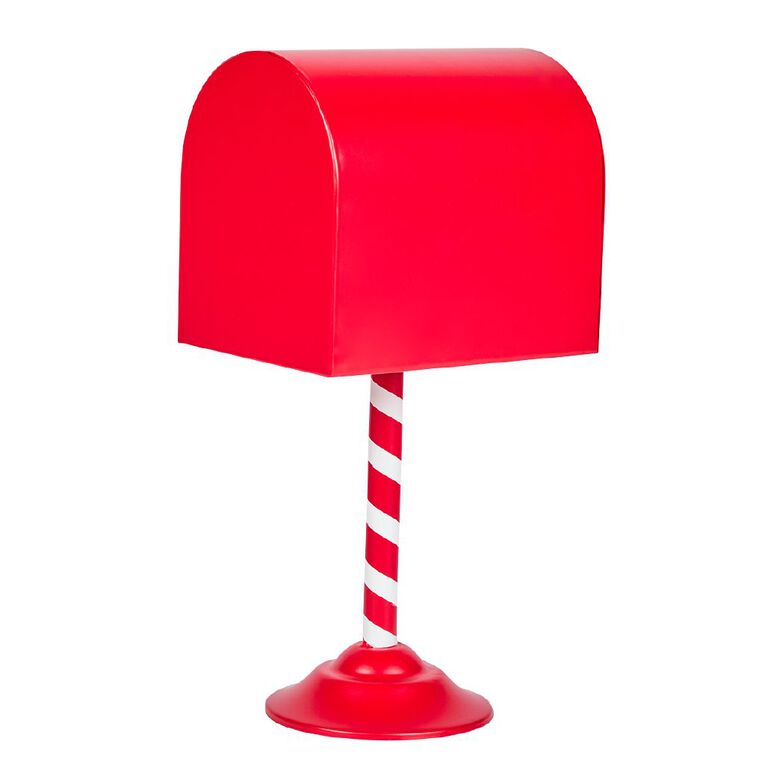Wonderland Novelty Santa Letter Metal Mailbox, , hi-res