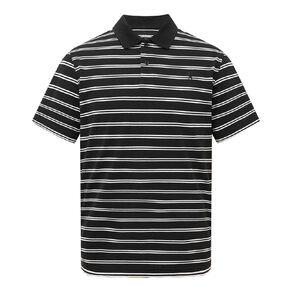 H&H Men's Stripe Polo