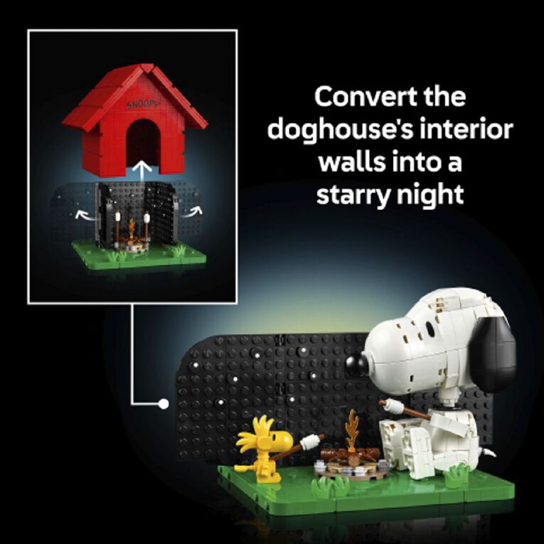 LEGO IDEAS Peanuts Snoopys Doghouse 31391, , hi-res