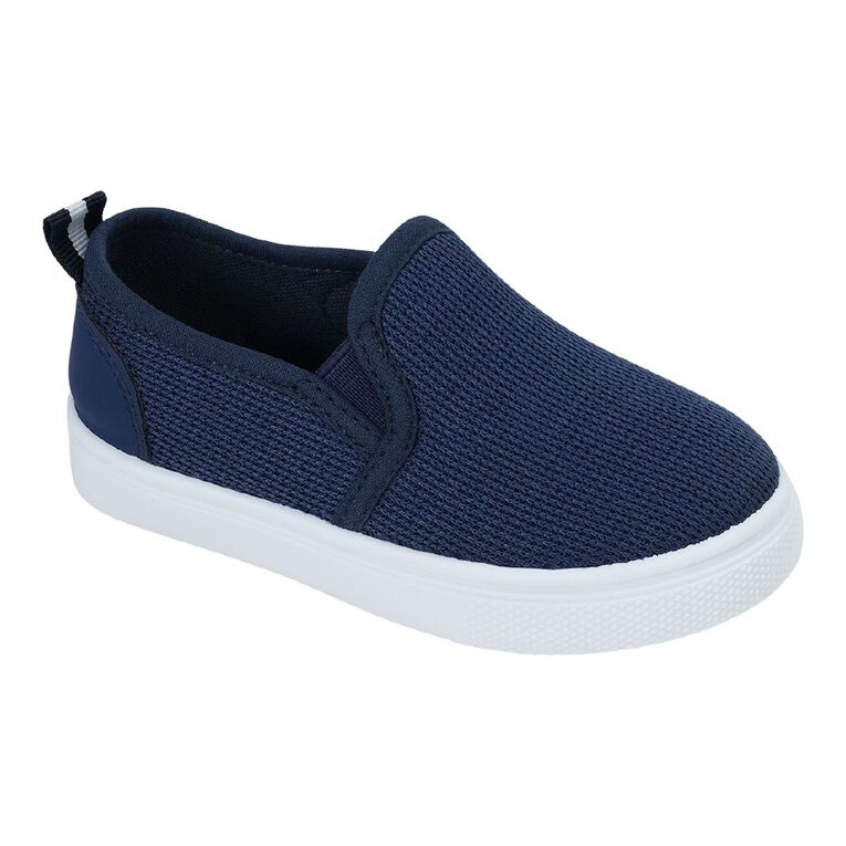 Young Original Junior Kids' Slip-on Shoes, Denim, hi-res