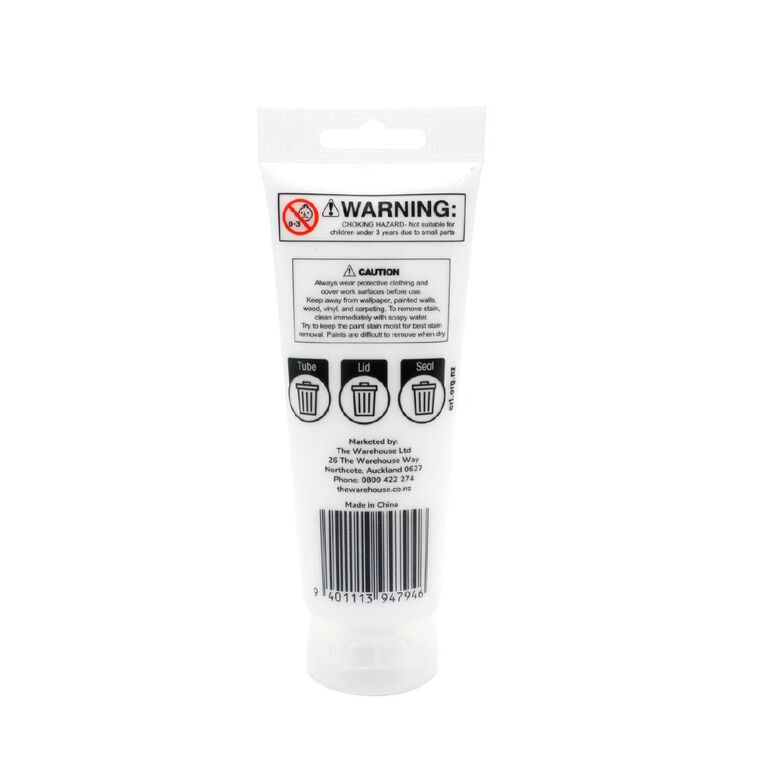 Uniti Acrylic Paint White 120ml, , hi-res