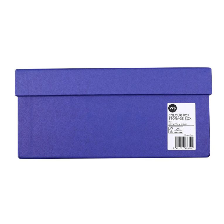 WS Colour Pop Storage Box Blue, , hi-res