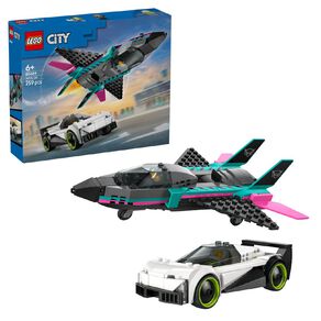 LEGO CITY Jet vs Car 60489