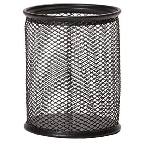 WS Mesh Pencil Holder Black