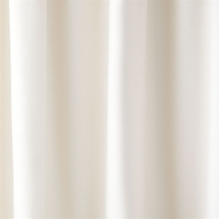Living & Co Studio Curtains Natural 150-230cm Wide/205cm Drop, , hi-res