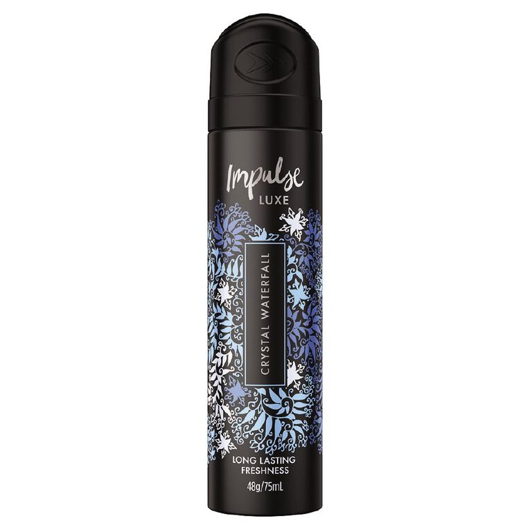 Impulse Luxe Body Spray Crystal Waterfall 75ml, , hi-res