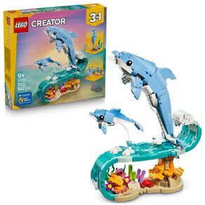 LEGO CREATOR Sea Animals Beautiful Dolphins 31385
