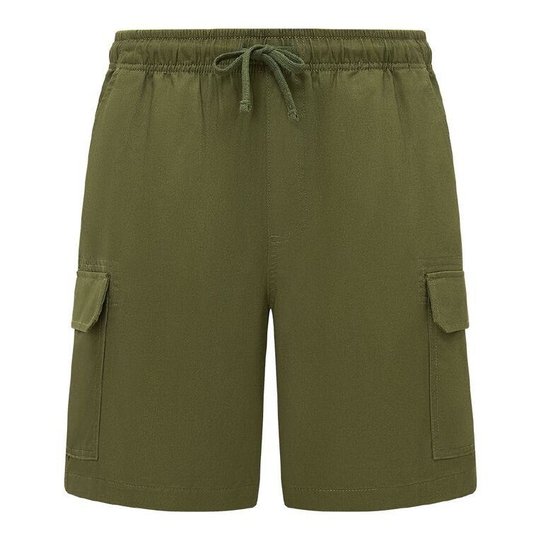 H&H Men's Cargo Shorts, Green, hi-res