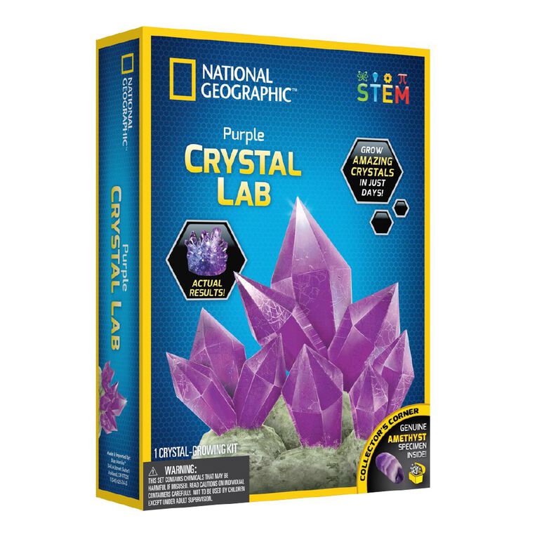 National Geographic Crystal Growing Kit, , hi-res