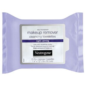 Neutrogena Night Calming Make Up Remover Cleansing Towelettes 25 Pack