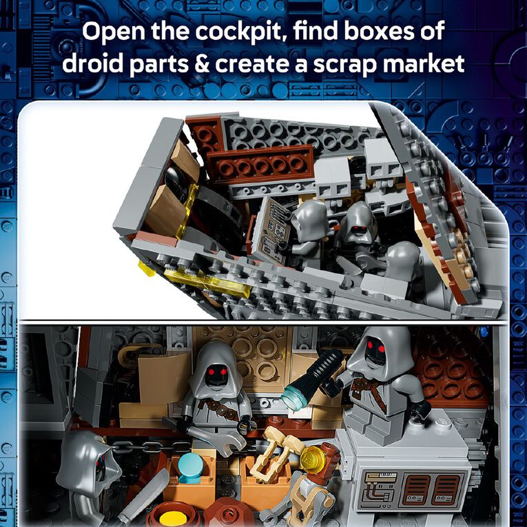 LEGO Star Wars Offworld Sandcrawler and Mudhorn 75453, , hi-res