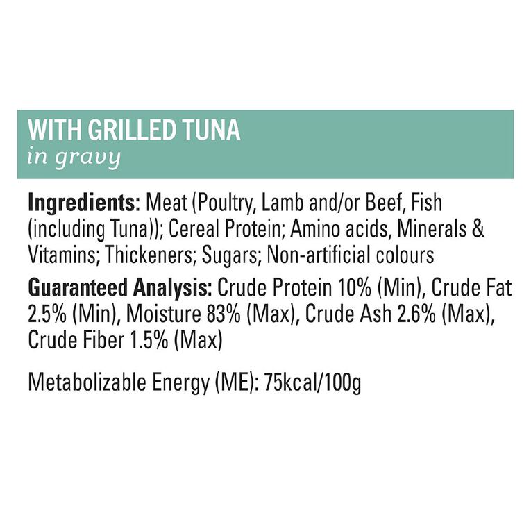 Fancy Feast Petite Delights Tuna Grilled Wet Cat Food Pouch 50g, , hi-res