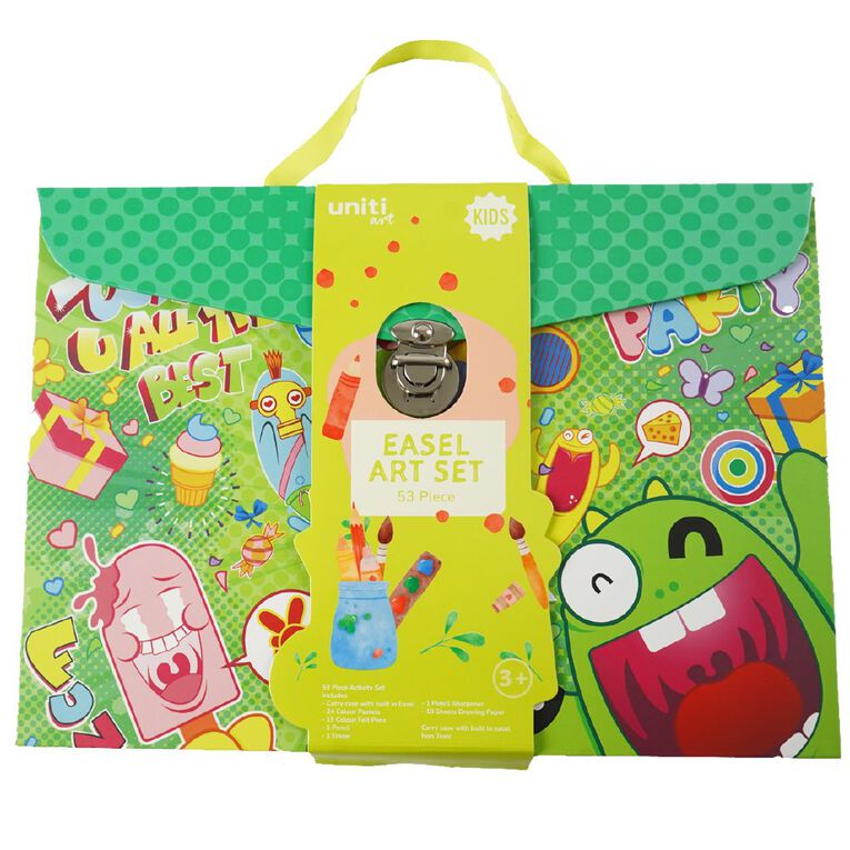 Uniti Kids Easel Art Set 53 Pack, , hi-res