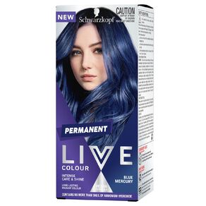 Schwarzkopf Live Colour Permanent Blue Mercury Blue