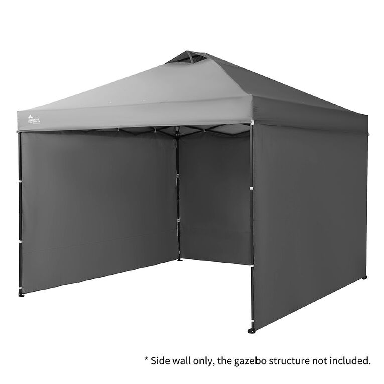 Navigator South Plus Pop Up Gazebo Walls 3 Pack Charcoal, , hi-res