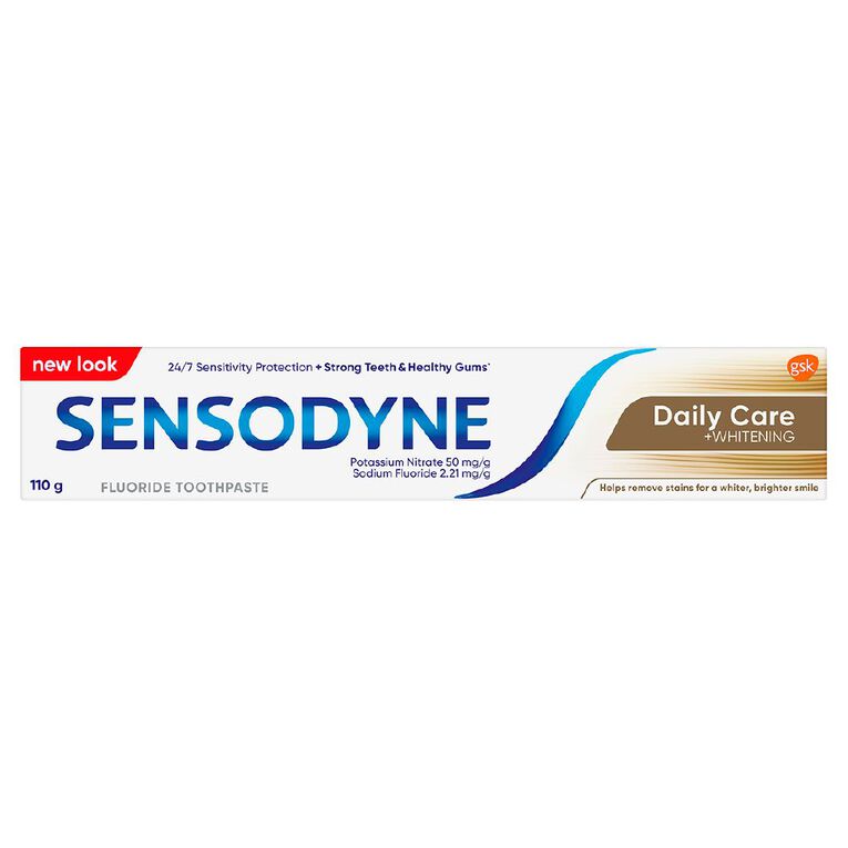 Sensodyne Daily Care Whitening Toothpaste 110g, , hi-res