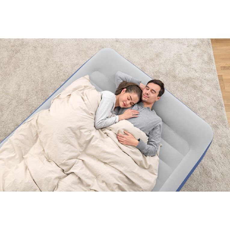 Bestway Tritech Air Mattress With Buit in Dual Air Pump Queen Queen, , hi-res