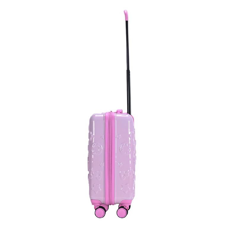 Wander Kids Kids 52cm Embossed Suitcase Unicorn Pink, , hi-res