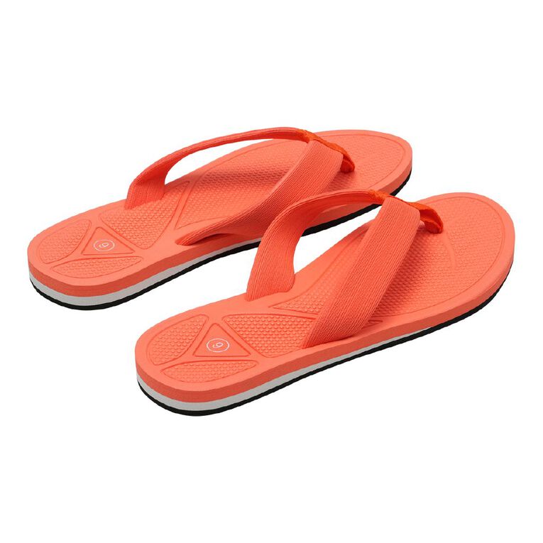 H&H Women's Gabi Jandals, Orange, hi-res